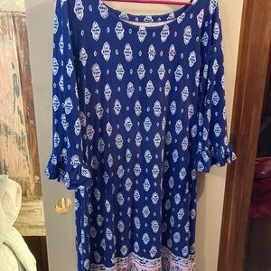 Lilly Pulitzer Knee Length Dress XL EUC